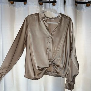Size M Satin Top